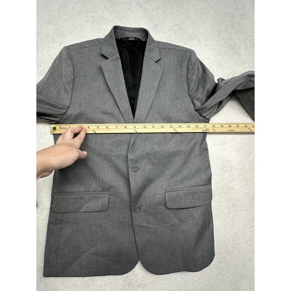 Nordstrom Boys Suit Blazer Size 14 Light Grey Suit‎ Jacket Wedding Formal Youth - Picture 7 of 9